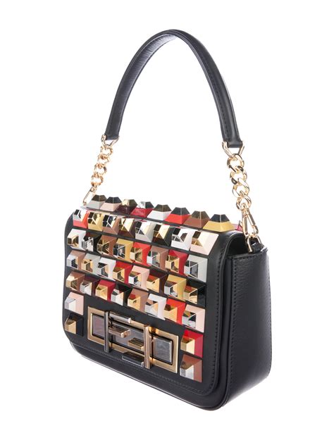 fendi bag with studs|pictures of Fendi handbags.